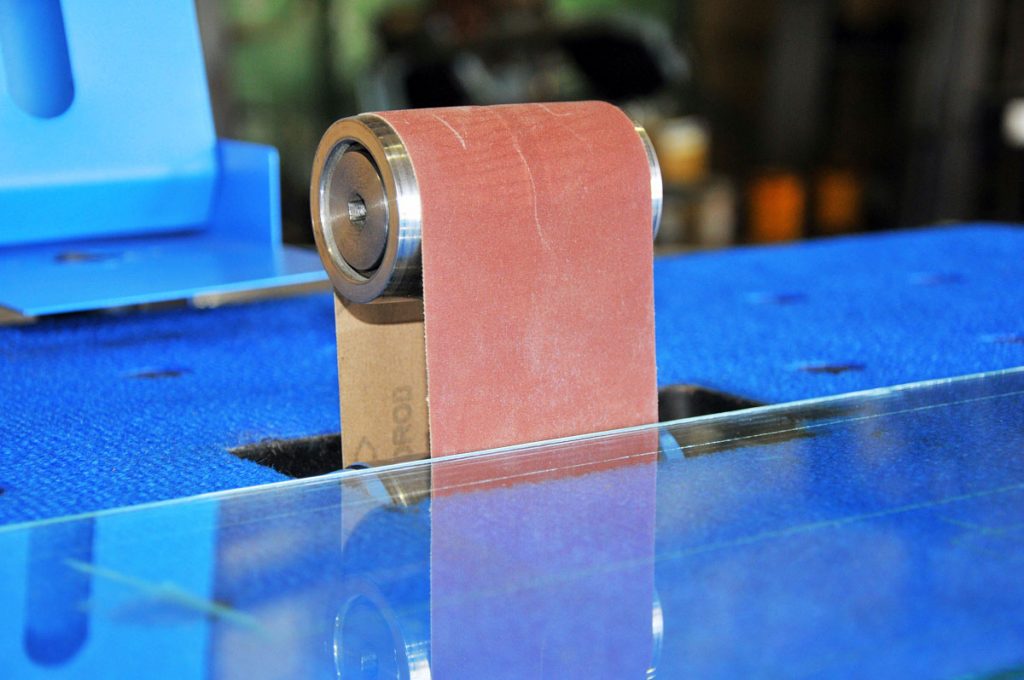 Обработка торца на станке СШЛС 6.10.1